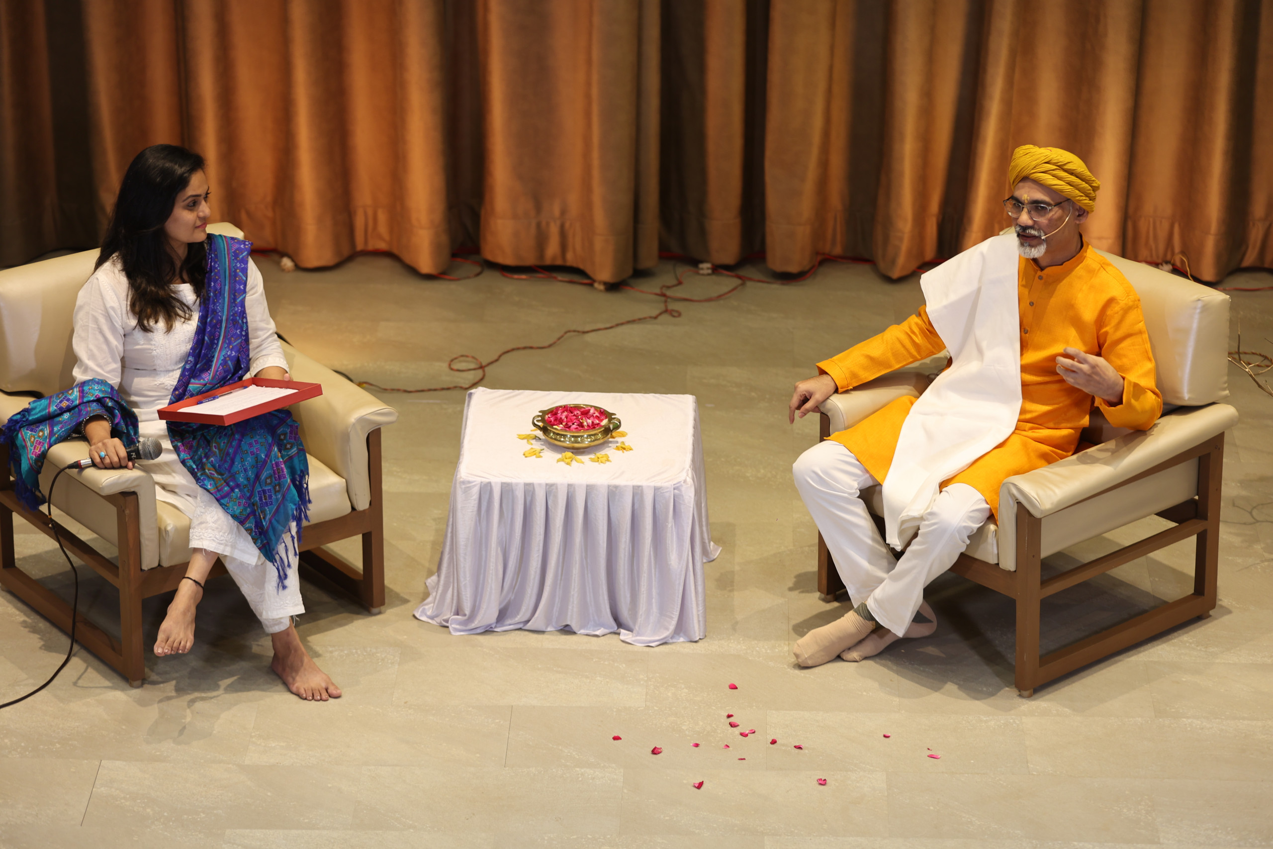 Vibhushri Interview with Actor Prajakta Datar at Mahashivaratri Shibir by Bodhmarga Foundation QnA